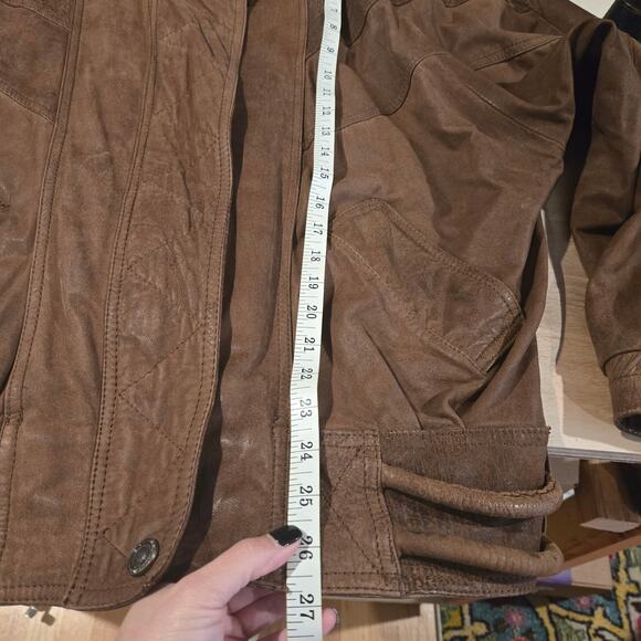Vintage G-III Global Indentity Leather bomber jacket sz M - Picture 12 of 13